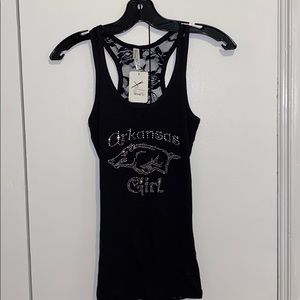 Arkansas Razorback tank top